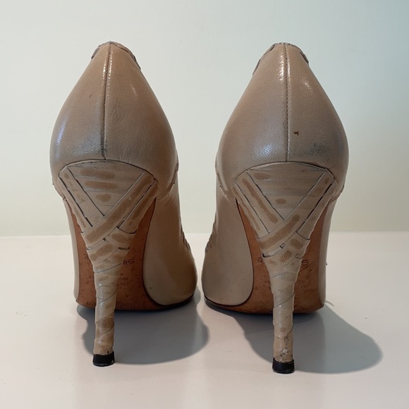 Yves Saint Laurent YSL size 39 nude custom heels - Picture 3 of 11